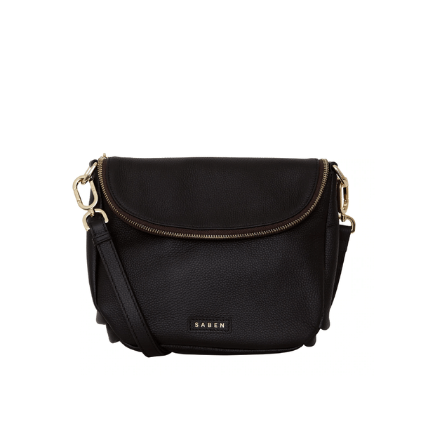 Saben Fifi Crossbody Handbag - Black