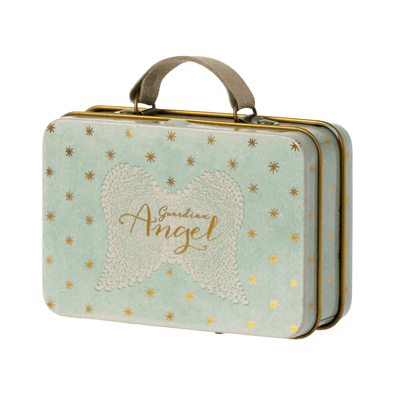 Maileg Angel Mouse In Suitcase