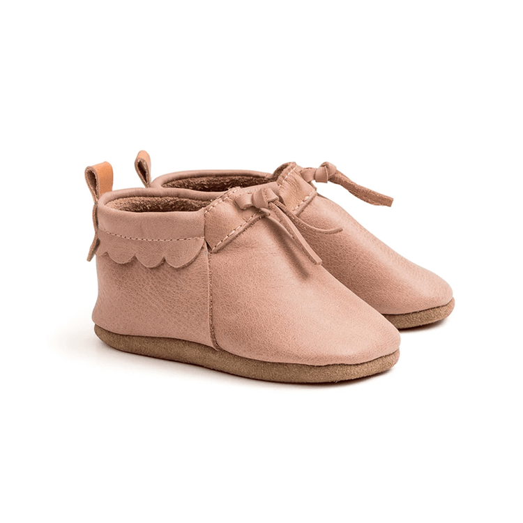 Pretty Brave Baby Moc - Dusky Pink