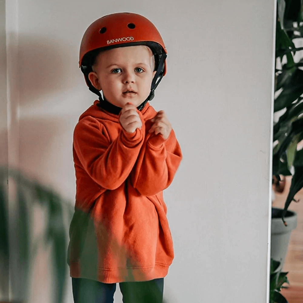 Banwood Classic Helmet Red Little Gatherer NZ Childrens Boutique