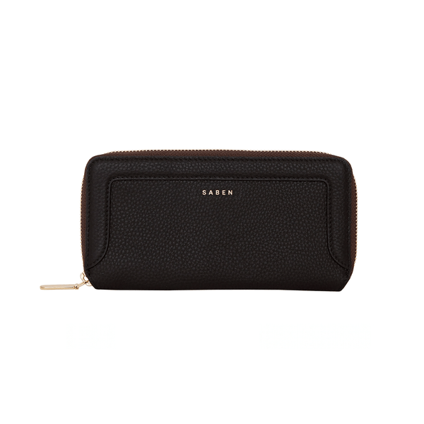 Saben Lyric Wallet - Black