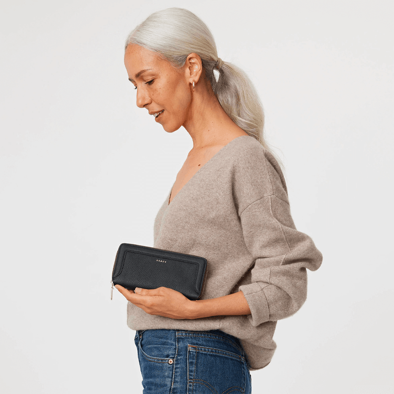 Saben Lyric Wallet - Black