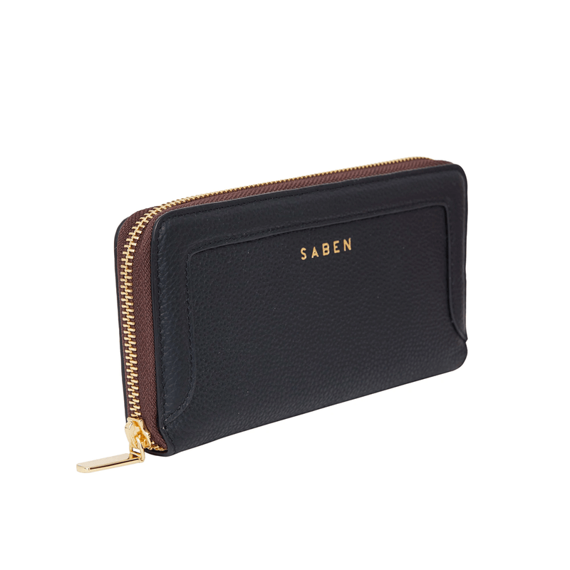 Saben Lyric Wallet - Black