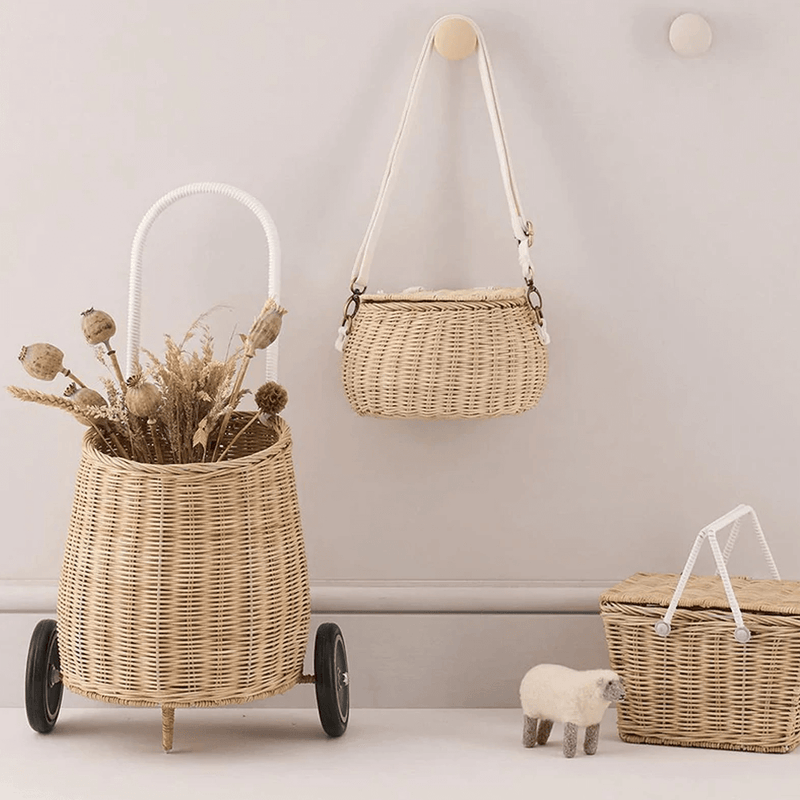 Olli Ella Rattan Original Luggy - Straw